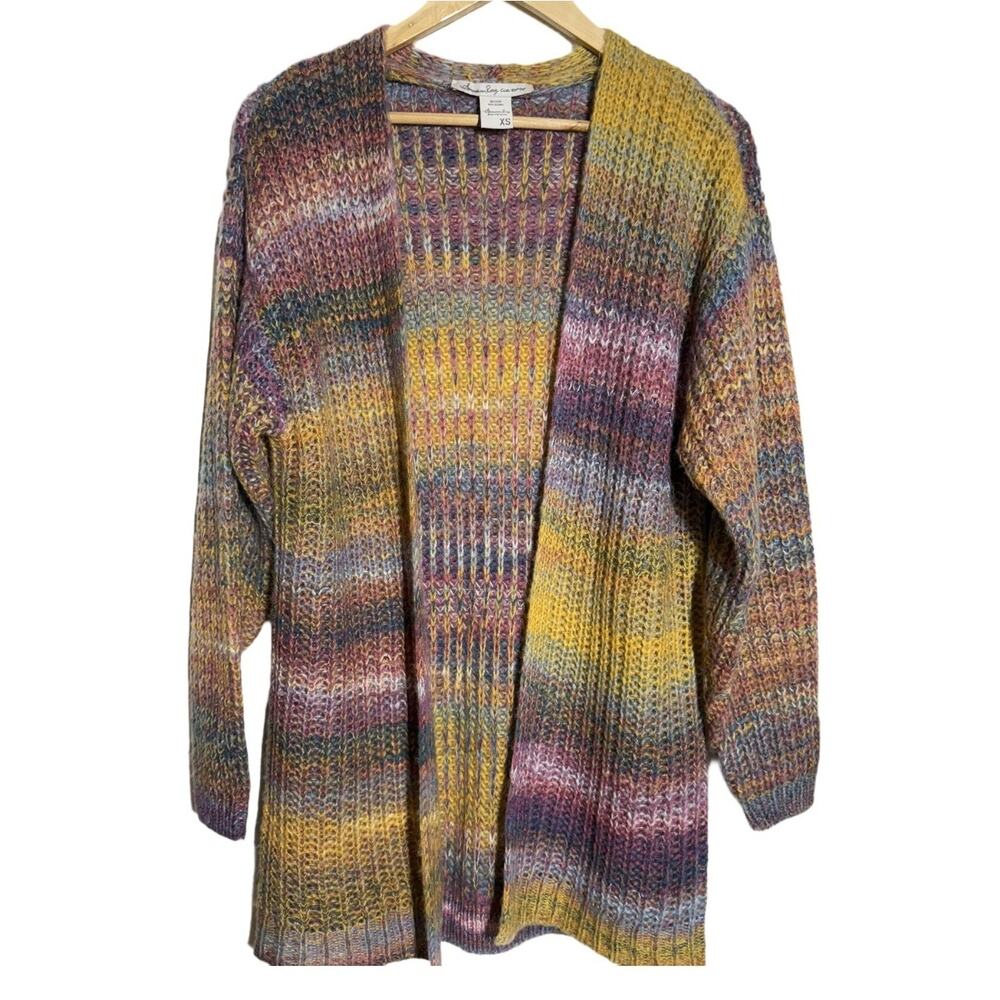American Rag Cie Knit Open Cardigan Sweater, Women's Size XS